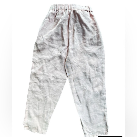 NWT Zara Blush Pink Paper Bag Girls  Pants Size 4-5 - Picture 4 of 6